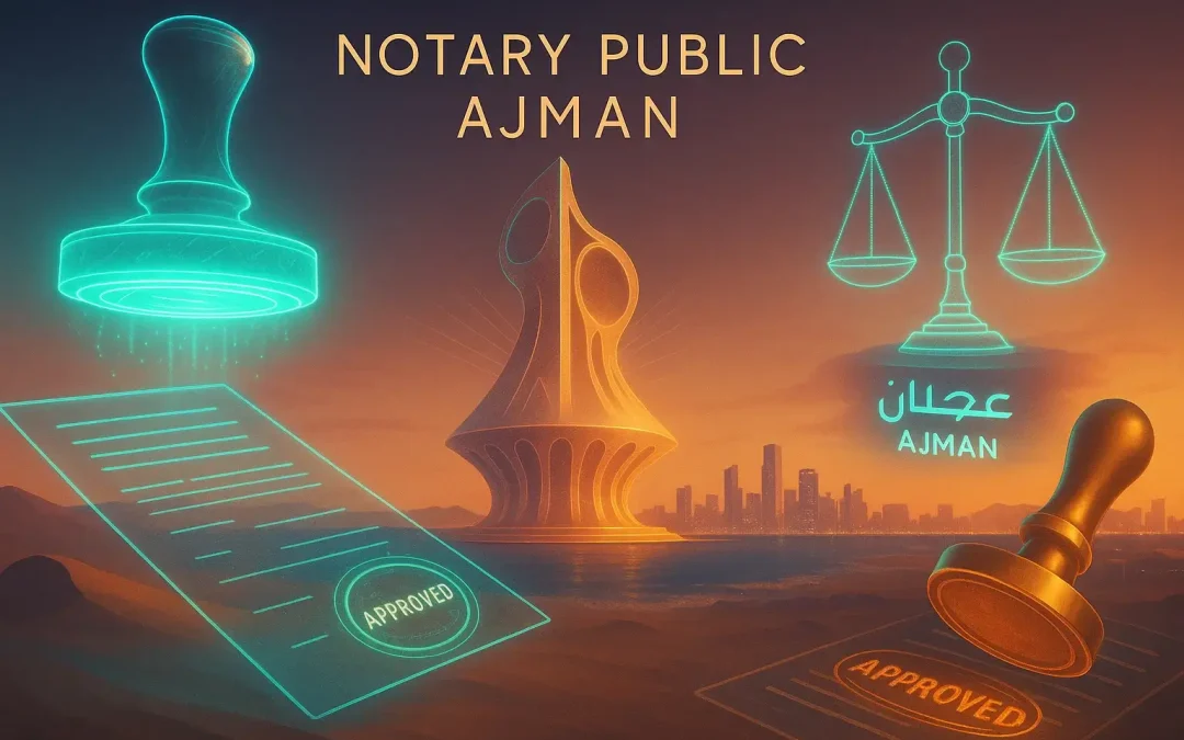 Notary Public Ajman Offering Peace of Mind and Accuracy
